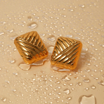 [Royal Vicky]Inez Gold Earrings