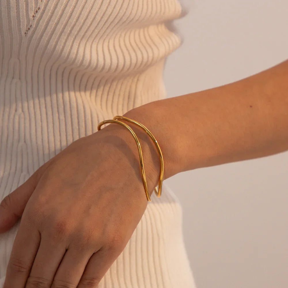 [Royal Vicky]Dakota Gold Bracelet