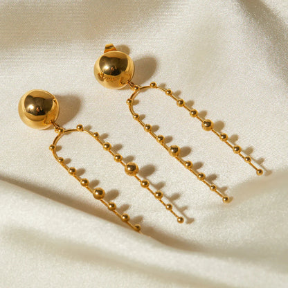 [Royal Vicky]Amabel Gold Earrings