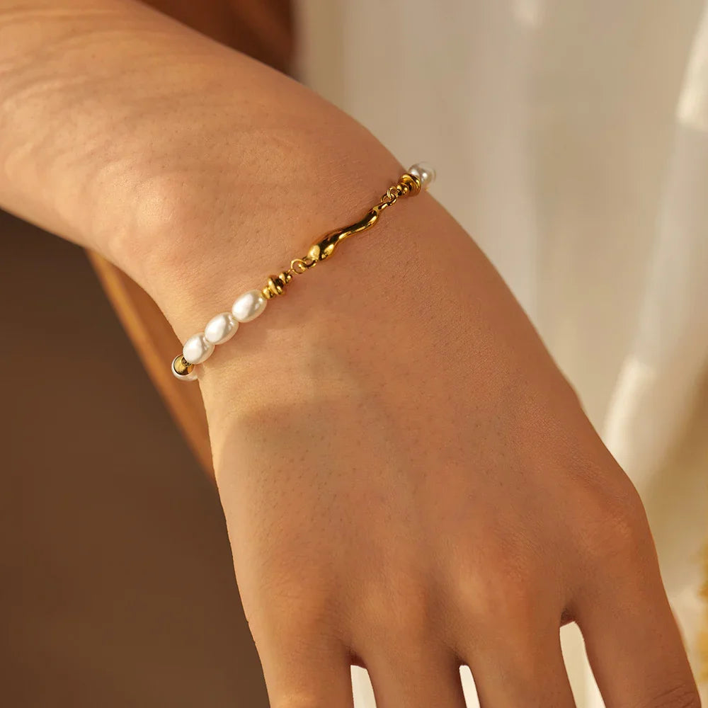 [Royal Vicky]Celina Freshwater Pearl Bracelet