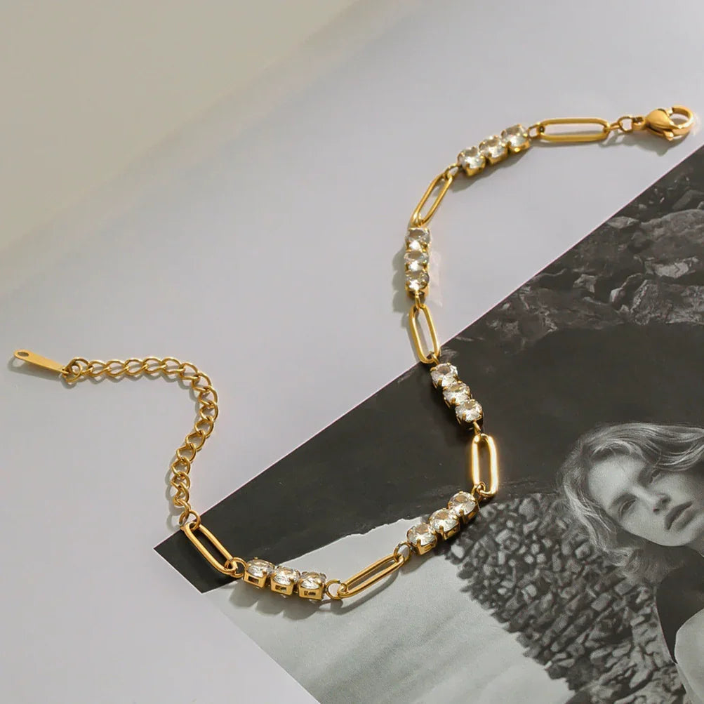 [Royal Vicky]Ranielle Diamond Bracelet