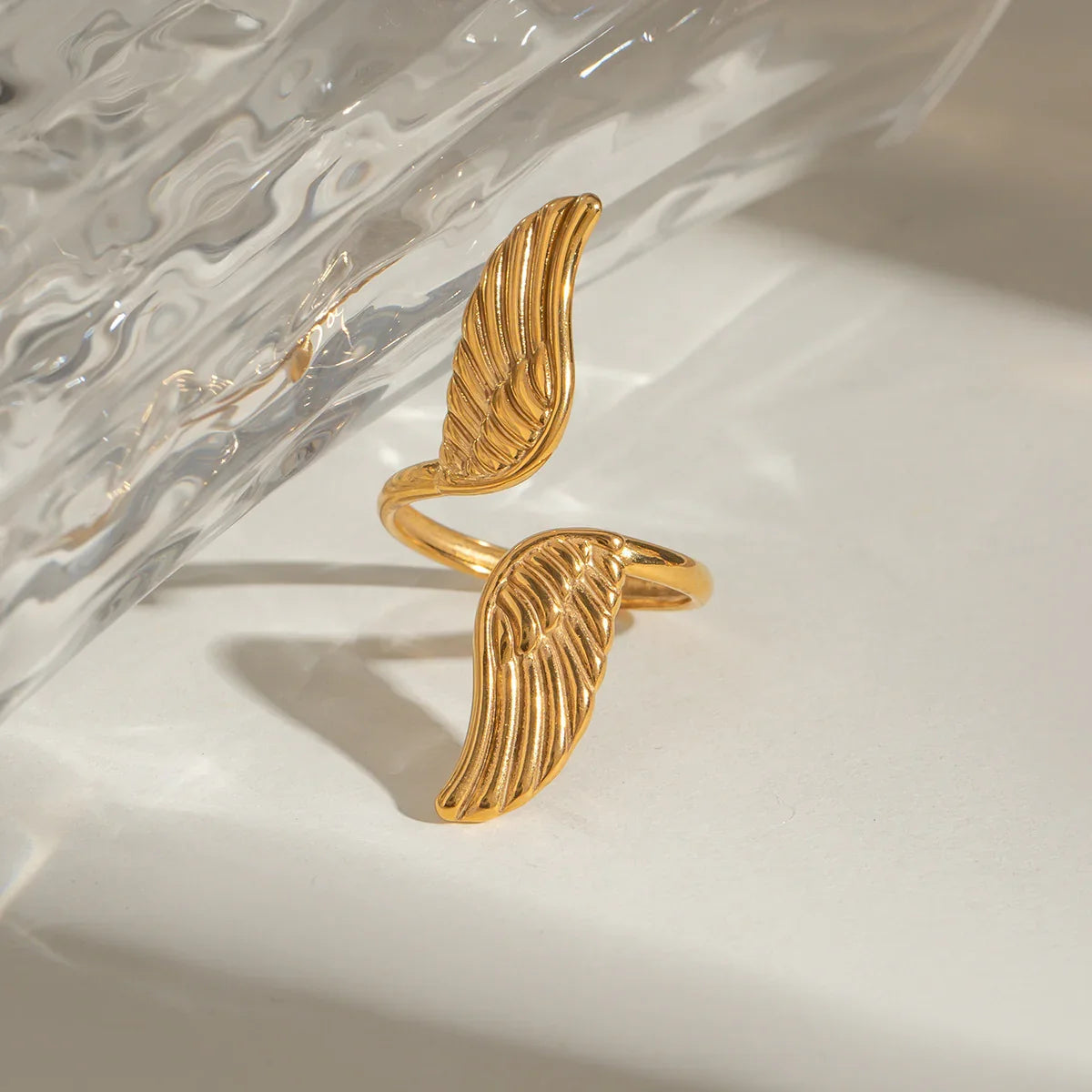 [Royal Vicky]Sparrow Gold Wing Ring