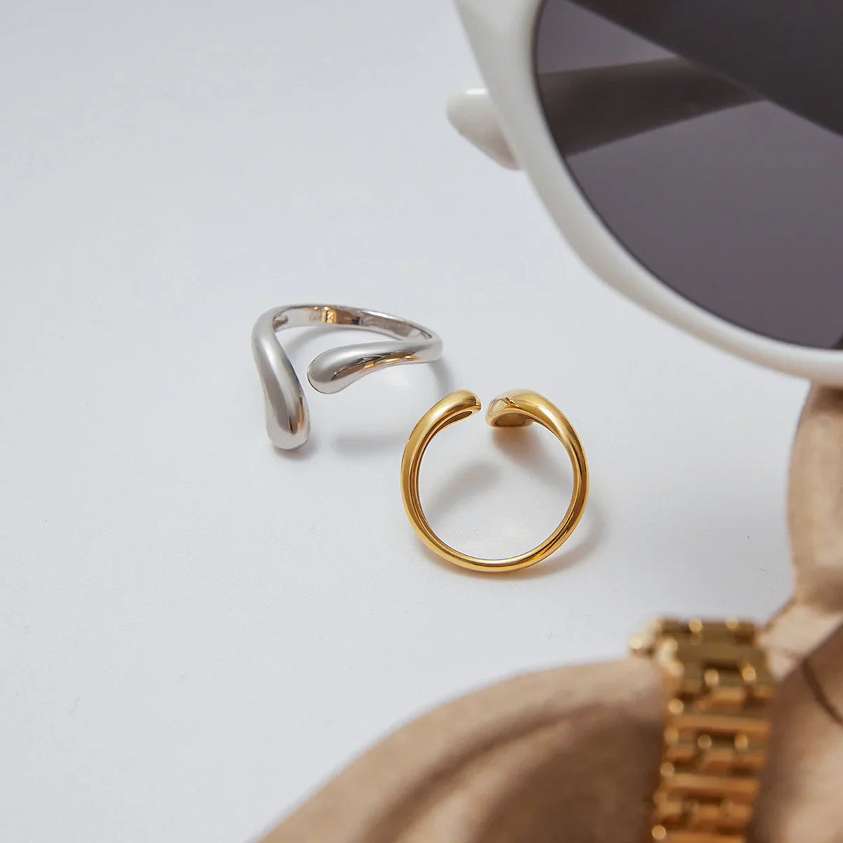 [Royal Vicky]Diane Twisted Band Ring