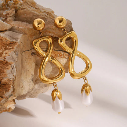 [Royal Vicky]Kaylee Freshwater Pearl Earrings