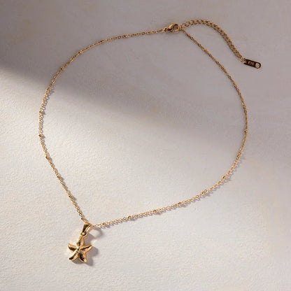 [Royal Vicky]Emmie Gold Starfish Pendant