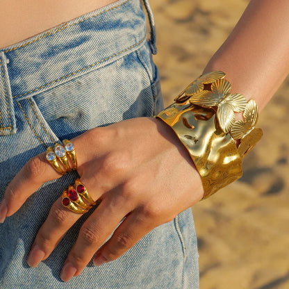 [Royal Vicky]Hope Gold Bangle