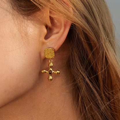 [Royal Vicky]Della Gold Earrings