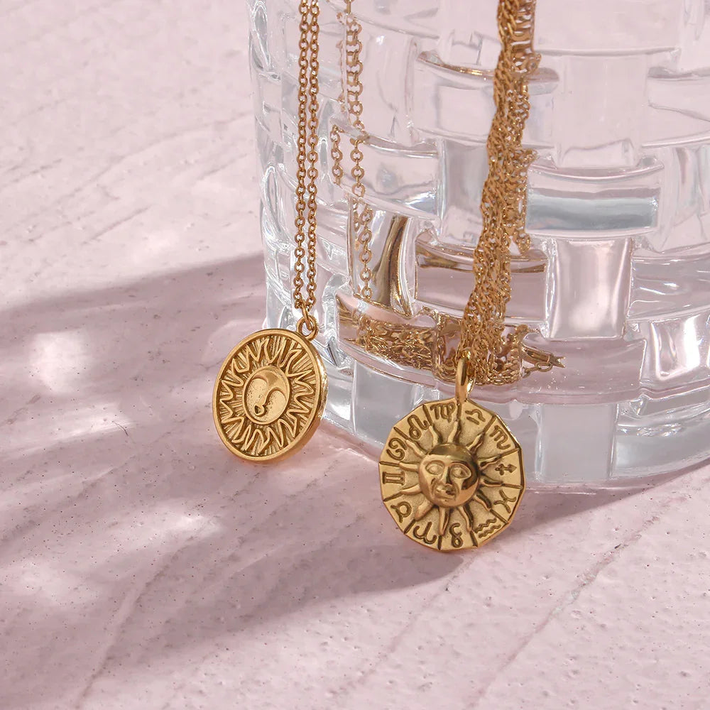 [Royal Vicky]Soleil Gold Necklace