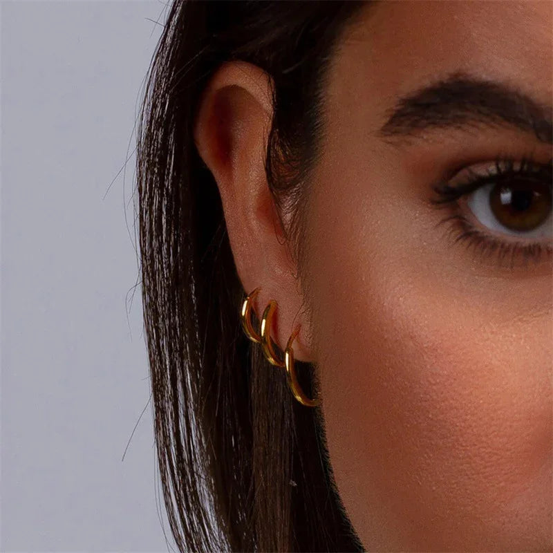 [Royal Vicky]Classic Round Hoops