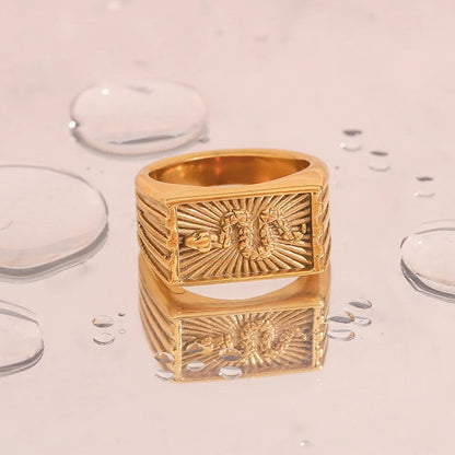 [Royal Vicky]Miles Gold Ring