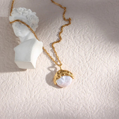 [Royal Vicky]Kimberly Pearl Necklace