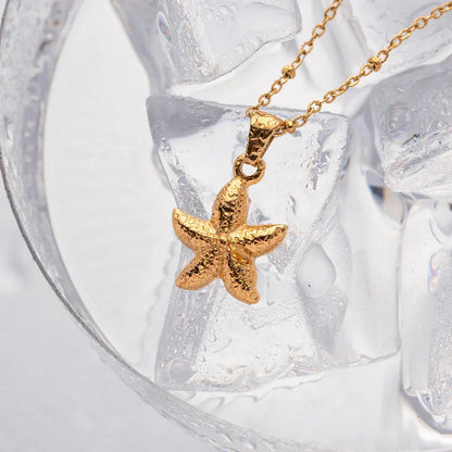 [Royal Vicky]Emmie Gold Starfish Pendant