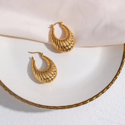 [Royal Vicky]Camila Croissant Earrings