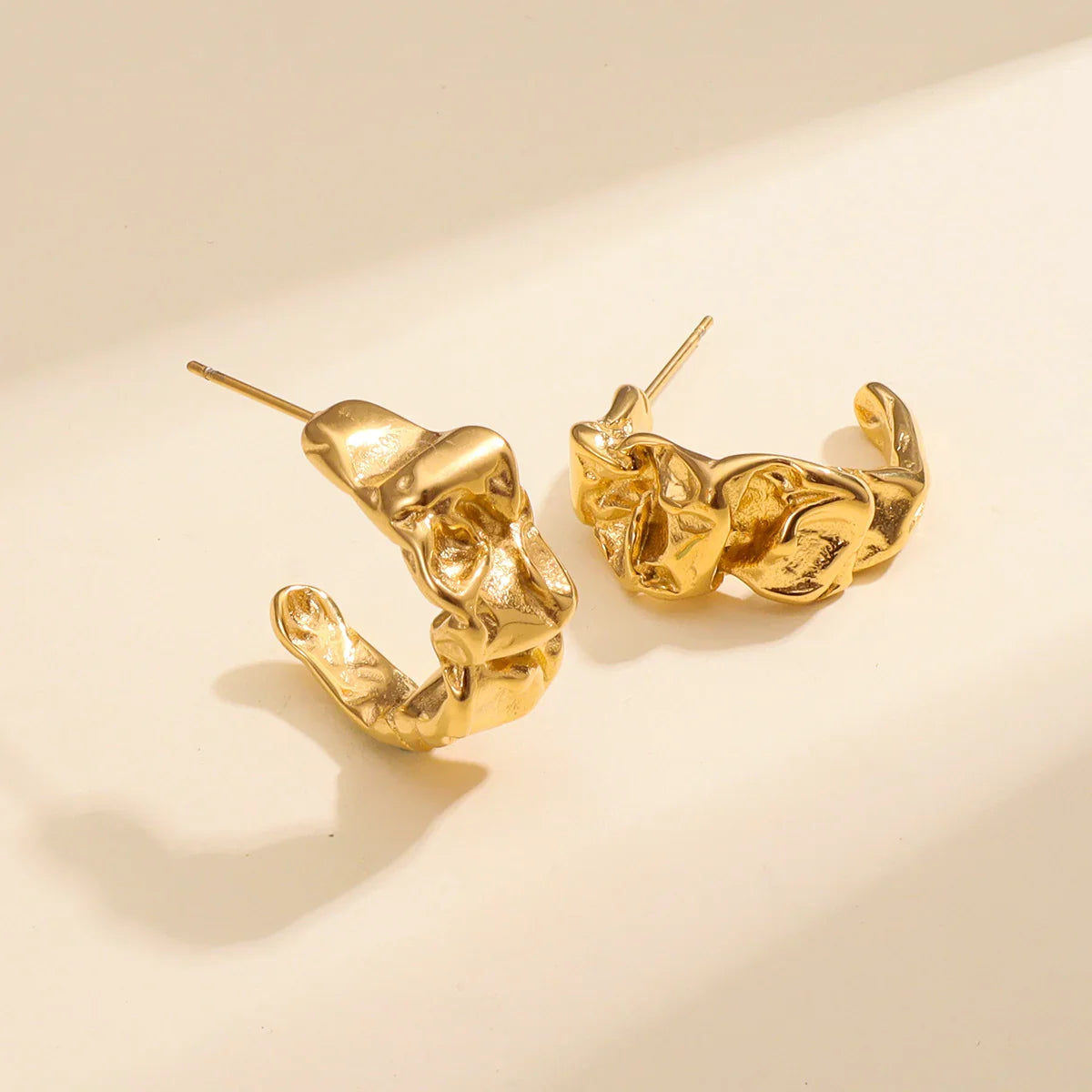 [Royal Vicky]Ashley Gold Earrings