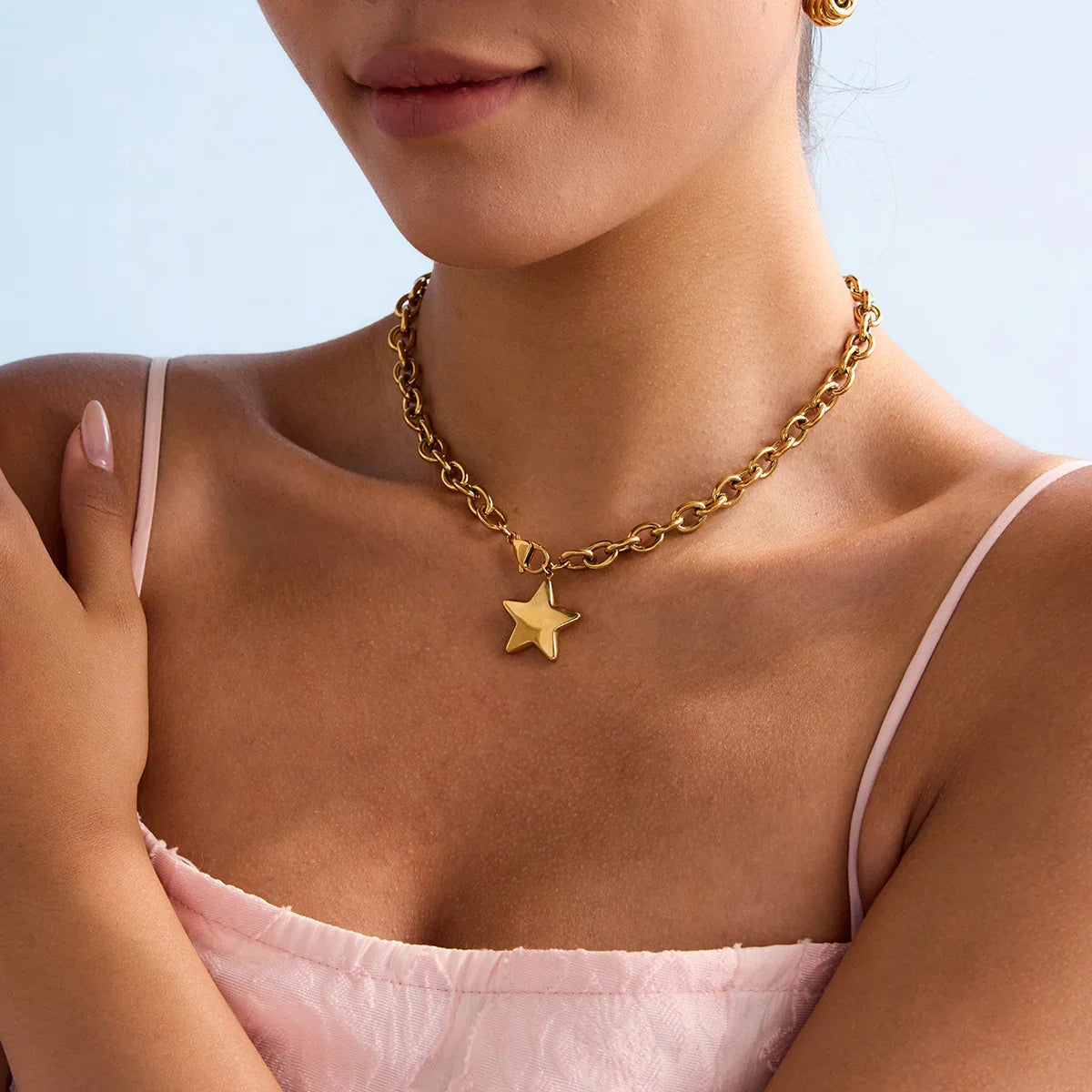 [Royal Vicky]Stellaria Gold Star Pendant
