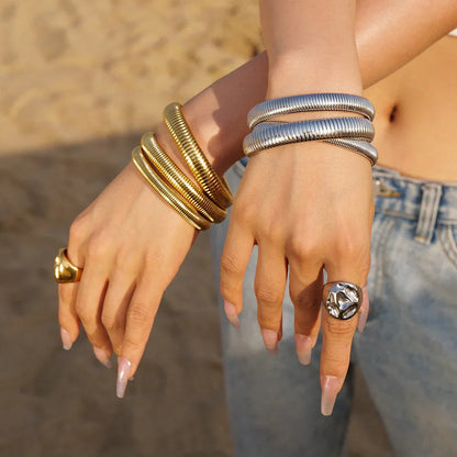 [Royal Vicky]Stephanie Gold Bracelet