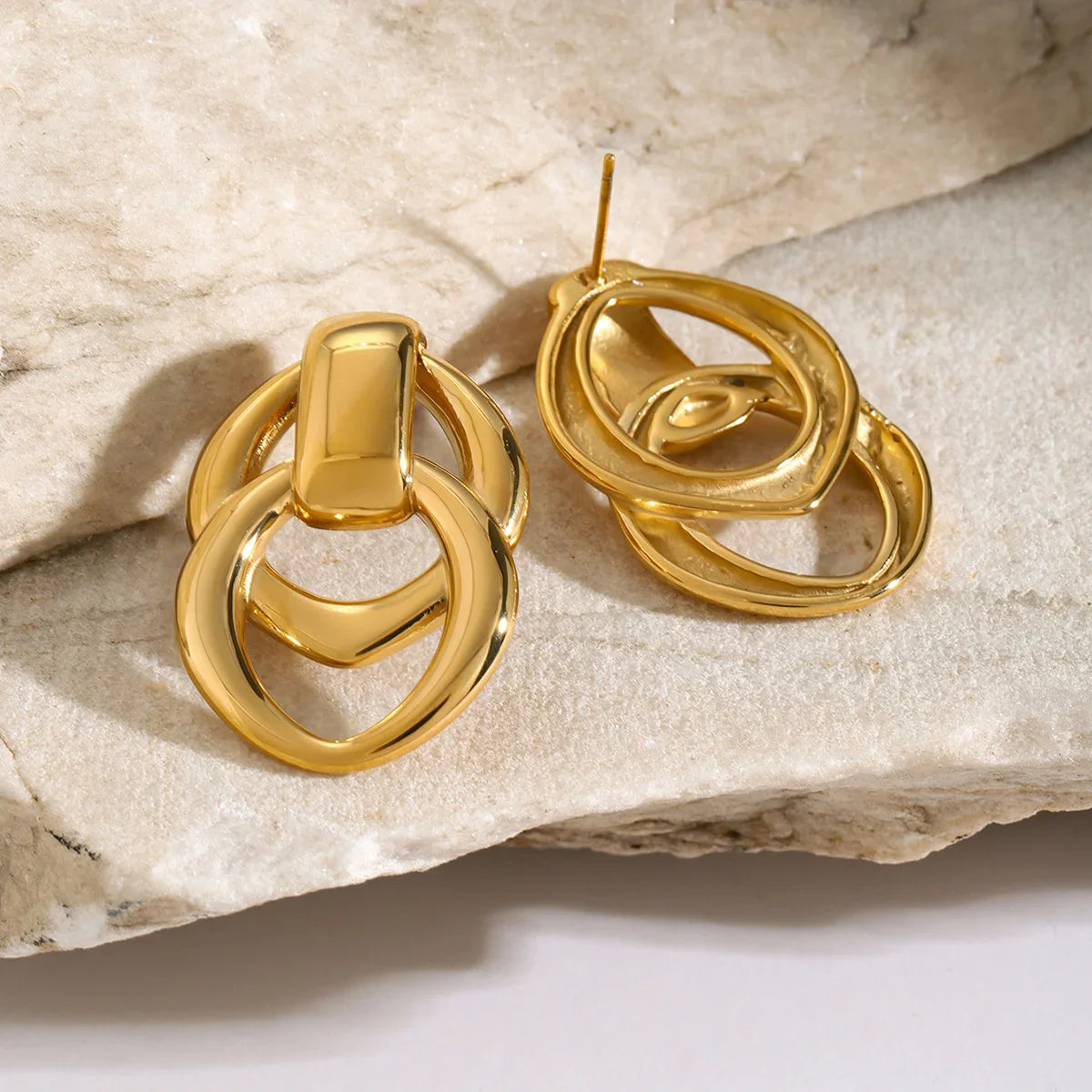 [Royal Vicky]Zoey Gold Earrings