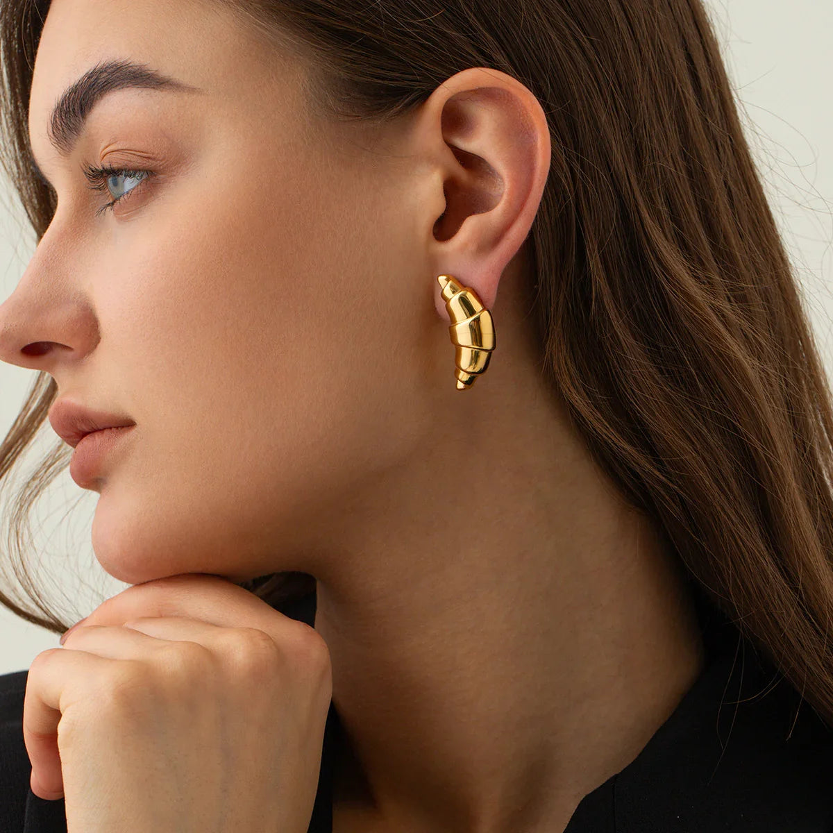 [Royal Vicky]Emberly Gold Earrings