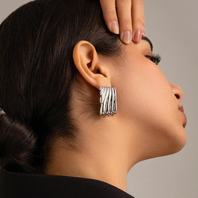 [Royal Vicky]Alisa Gold Earrings
