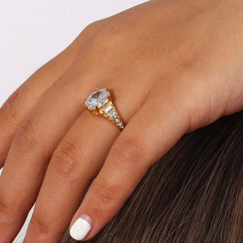 [Royal Vicky]Syllia Diamond Ring