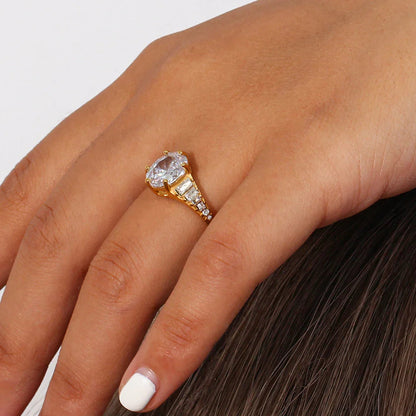 [Royal Vicky]Syllia Diamond Ring