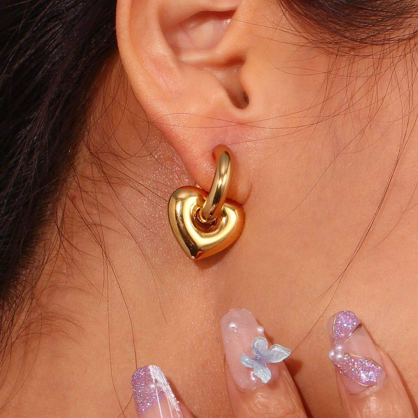 [Royal Vicky]Aria's Arrow Gold Earrings