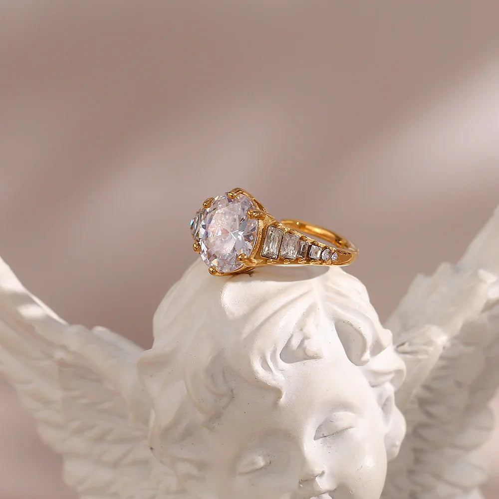 [Royal Vicky]Syllia Diamond Ring