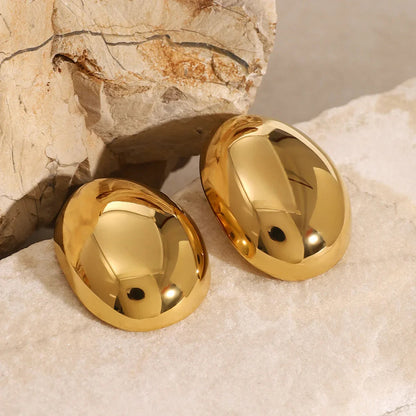 [Royal Vicky]Callista Gold Bean Earrings
