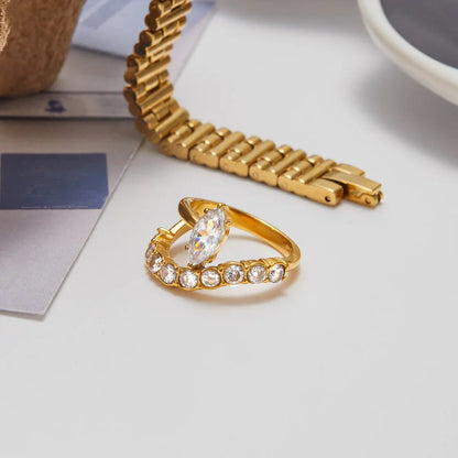 [Royal Vicky]Calina Marquise Diamond Ring