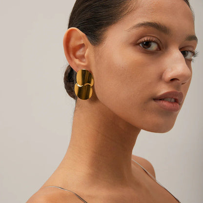 [Royal Vicky]Mireille Gold Earrings