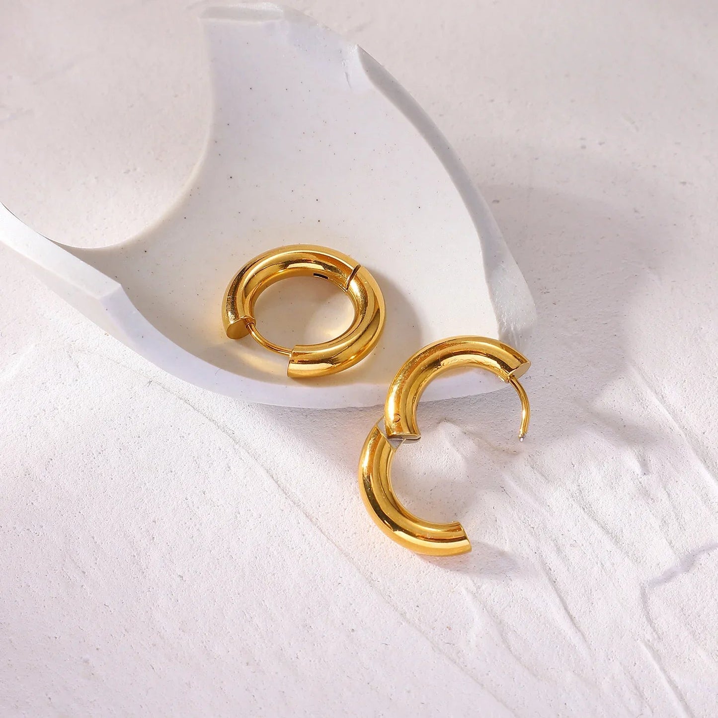 [Royal Vicky]Bold Round Hoops
