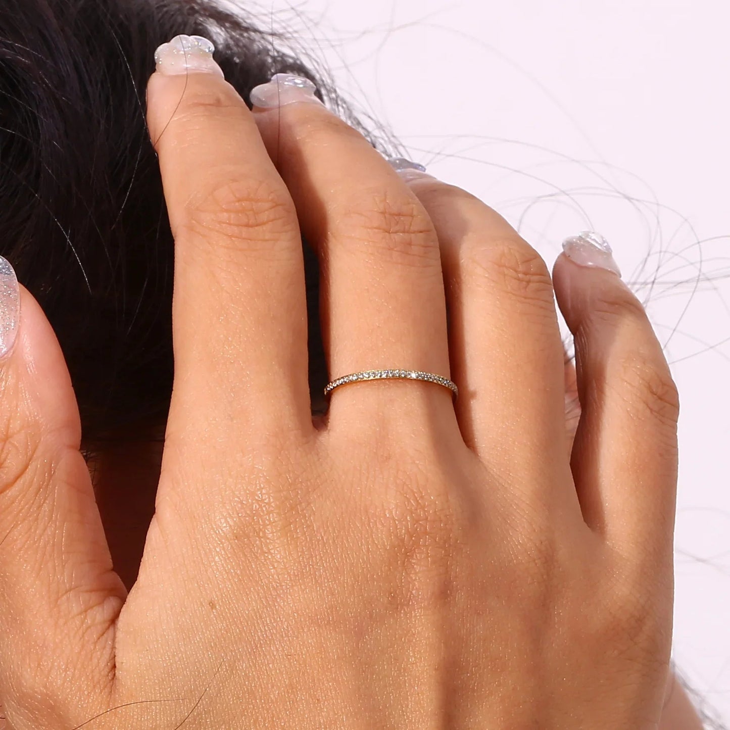 [Royal Vicky]Zarra Paved Gold Ring