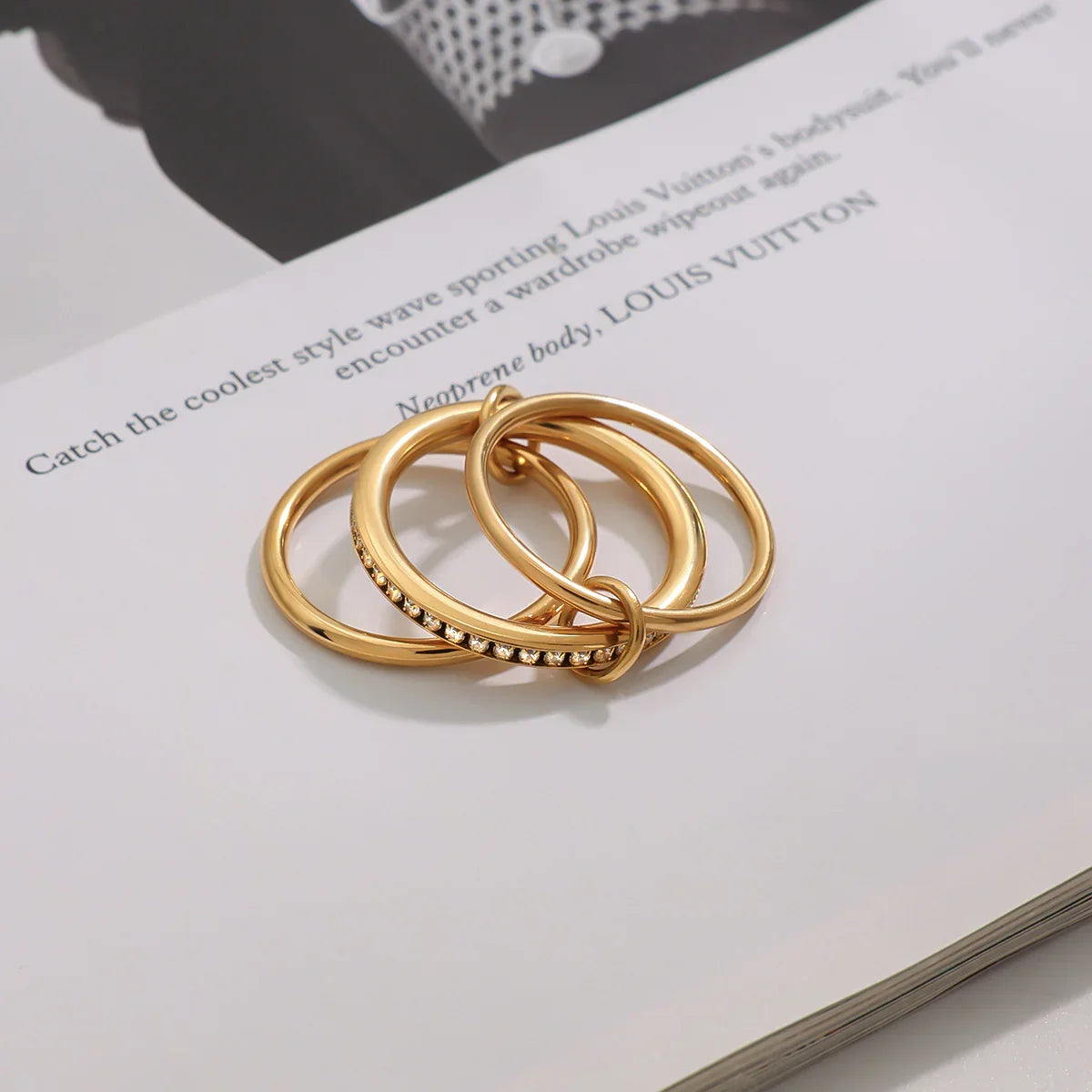 [Royal Vicky]Divine Diamond Ring Stack