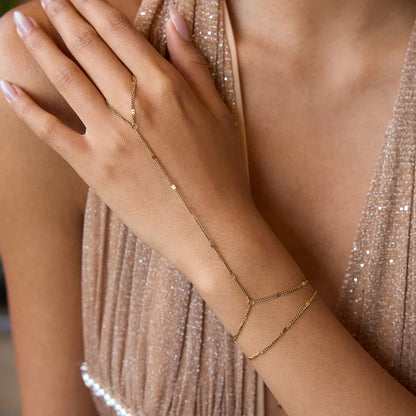 [Royal Vicky]Mimi Golden Hand Chain