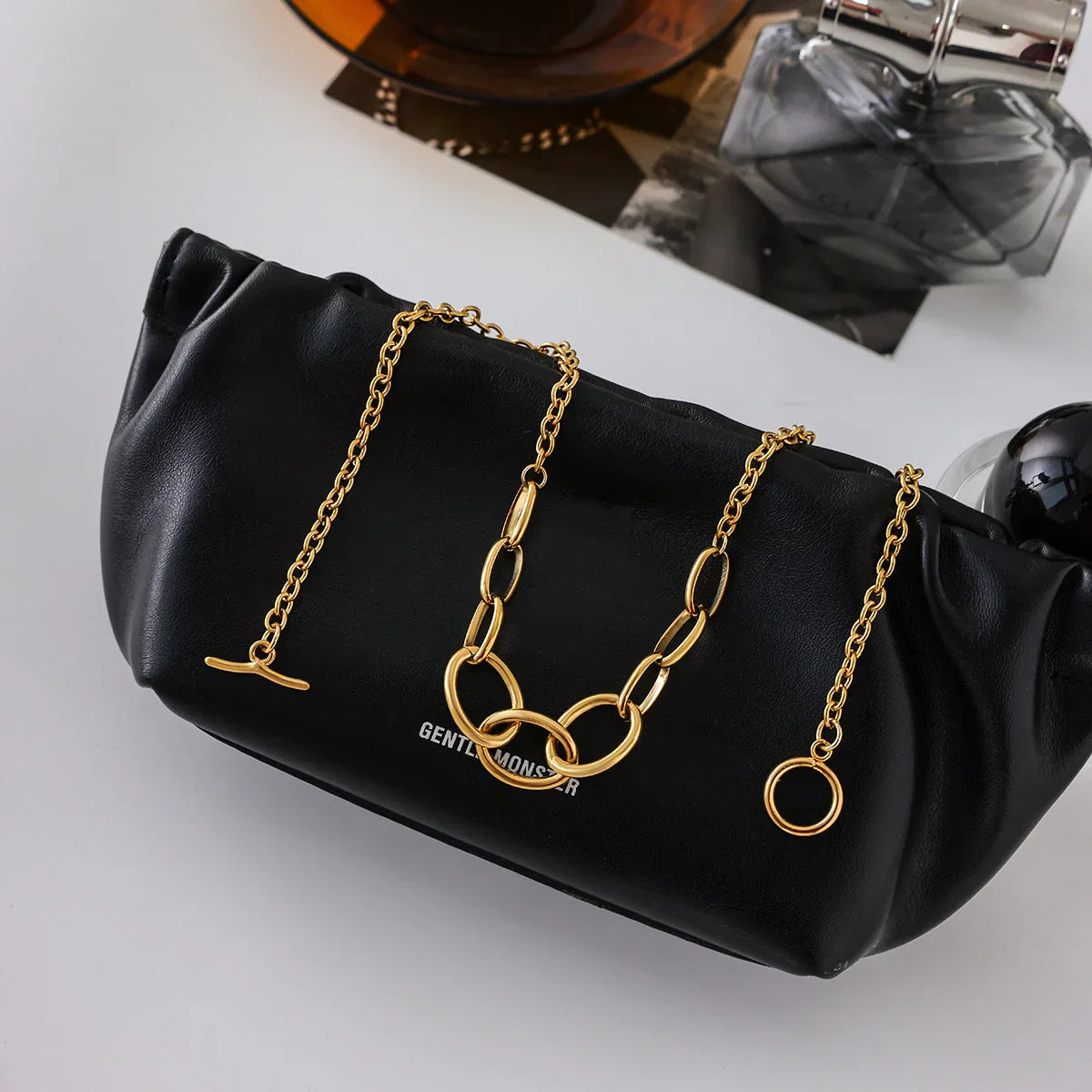 [Royal Vicky]Renelle Gold Chain Necklace