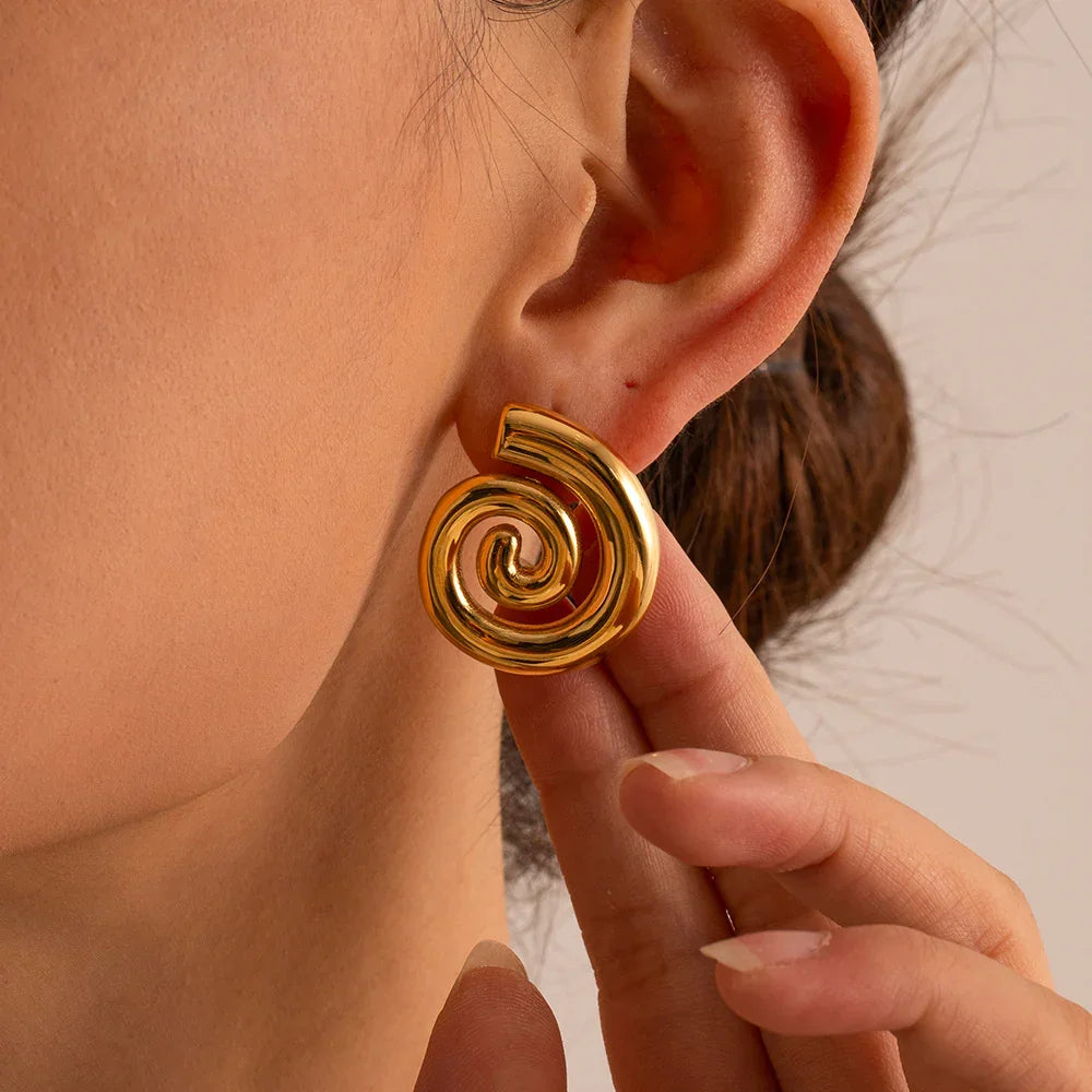 [Royal Vicky]Malibu Gold Earrings