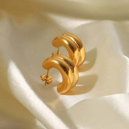 [Royal Vicky]Henrietta Gold Earrings