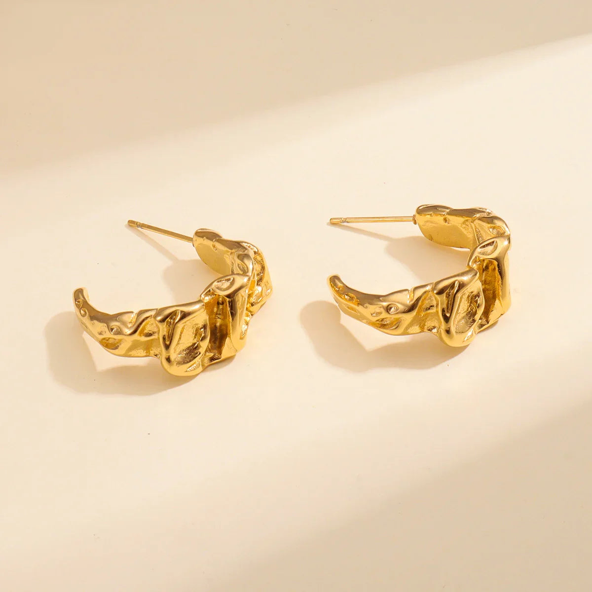 [Royal Vicky]Ashley Gold Earrings