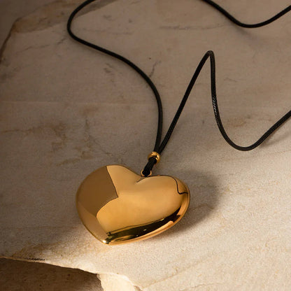 [Royal Vicky]Ophelia Gold Heart Necklace