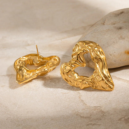 [Royal Vicky]Helene Heart Earrings