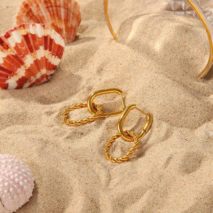 [Royal Vicky]Skadi Gold Earrings