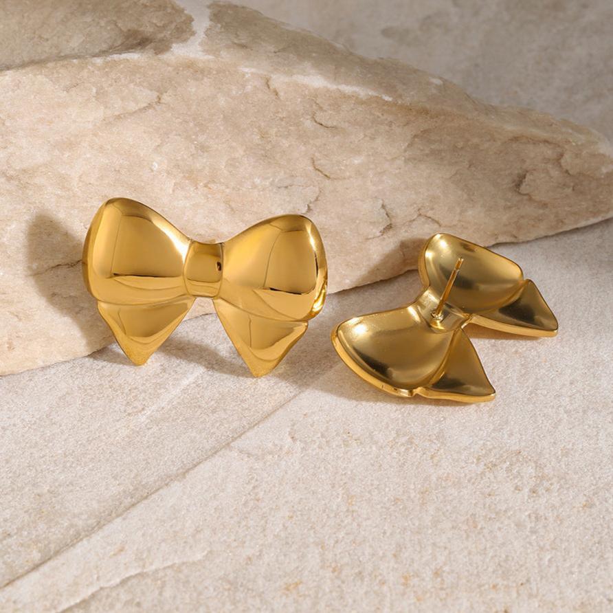 [Royal Vicky]Regina Bow Earrings