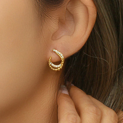 [Royal Vicky]Nola Gold Earrings