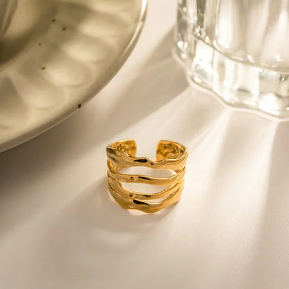 [Royal Vicky]Cass Gold Ring