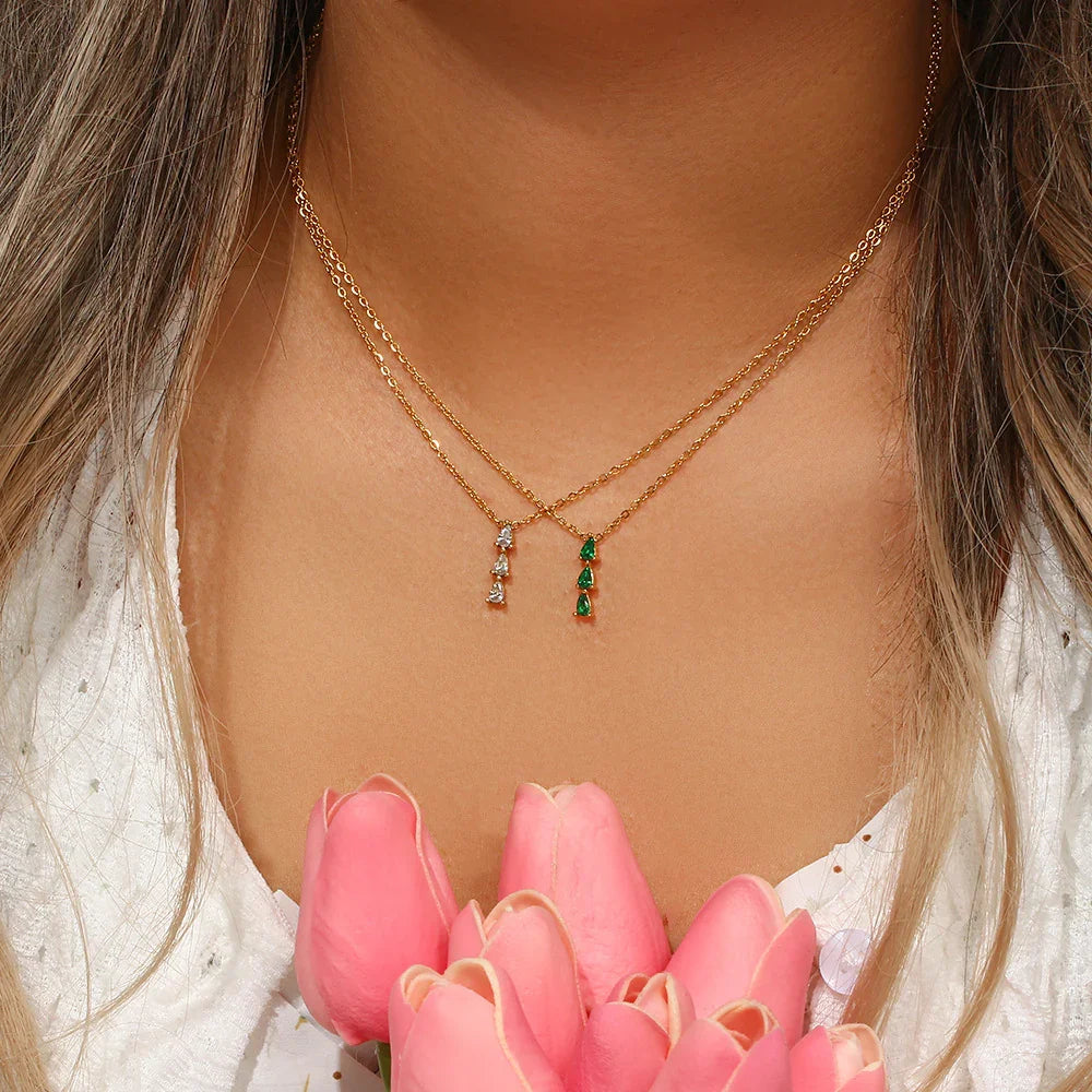 [Royal Vicky]Alana Diamond Necklace