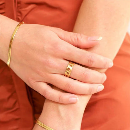 [Royal Vicky]Leah Gold Ring
