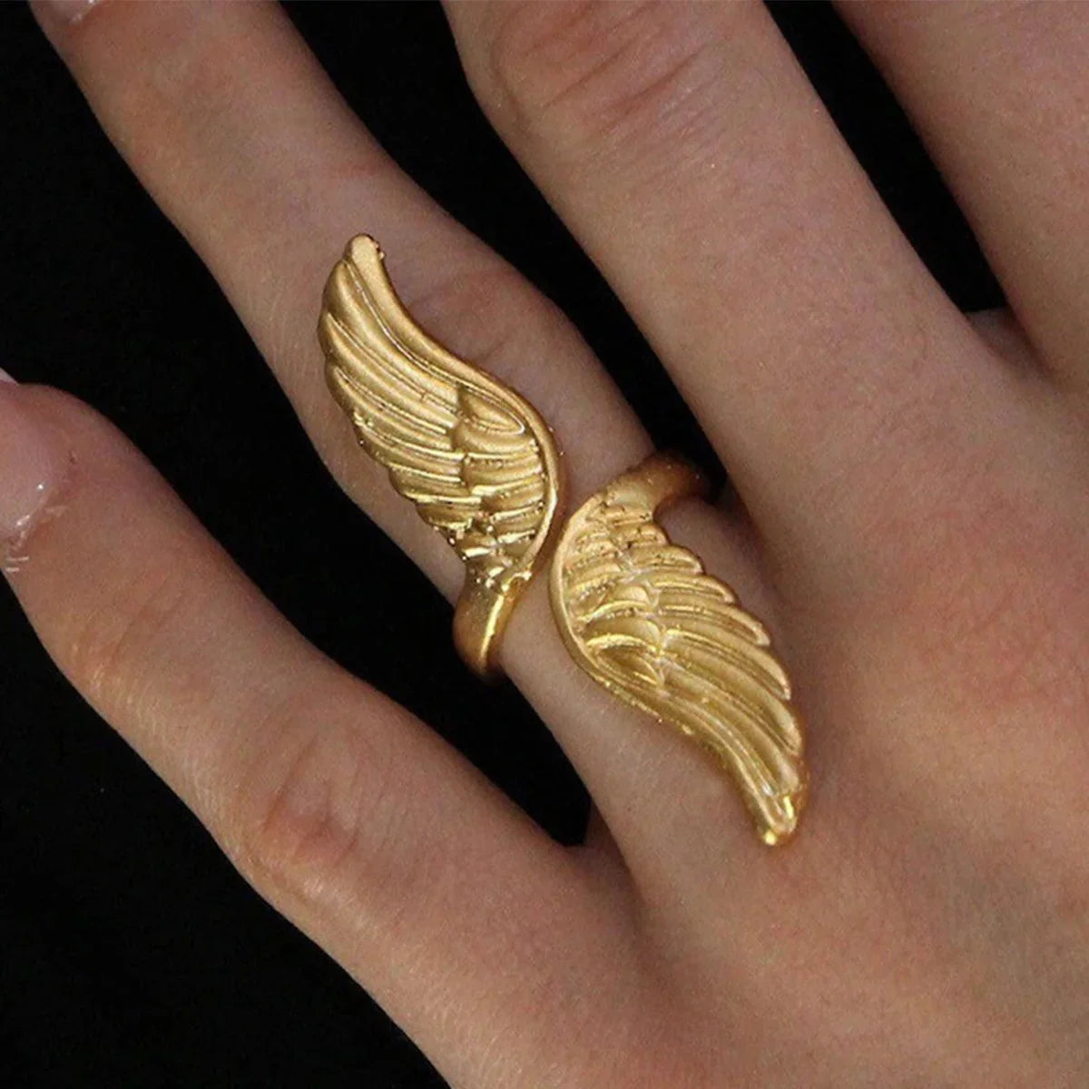 [Royal Vicky]Sparrow Gold Wing Ring