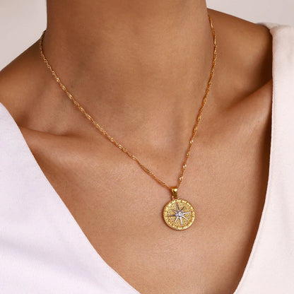 [Royal Vicky]Parker Gold Star Pendant