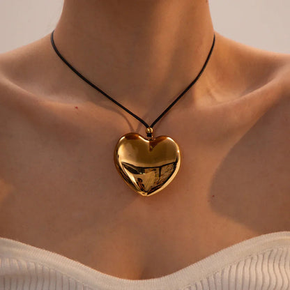 [Royal Vicky]Ophelia Gold Heart Necklace