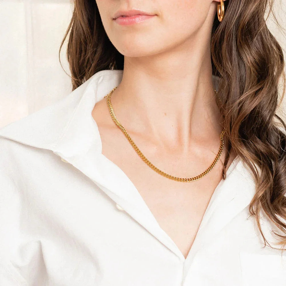 [Royal Vicky]Avana Gold Chain Necklace